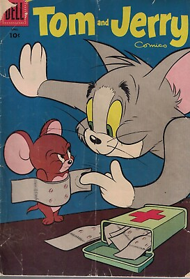 #ad 1956 Tom and Jerry #141 $6.60