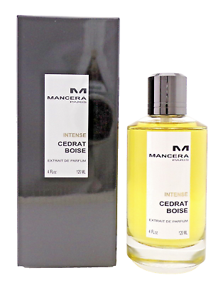#ad Intense Cedrat Boise by Mancera 4.0 oz Extrait de Parfum Spray for Men. New Box $99.95