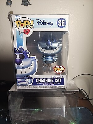 #ad Funko Disney Cheshire Cat SE Metallic MAKE A WISH WITH POP PROTECTOR 2021 . $10.00
