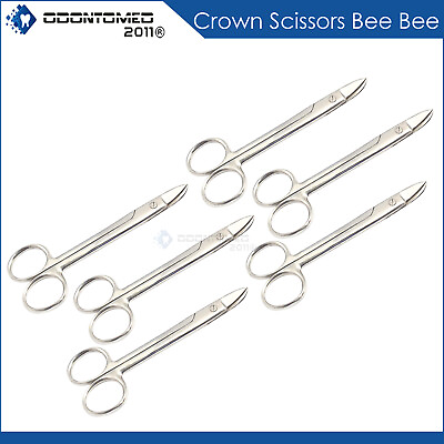 #ad 6 Crown Bee Bee Wire Cutting Scissors Manicure Nails Sewing Embroidery Cutting $8.49