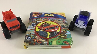 #ad Blaze Monster Machines Little First Look amp; Find Book amp; Figures Drive amp; Find 2016 $15.16