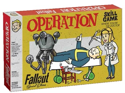 #ad Toy Game Operation Fallout Edition $28.89