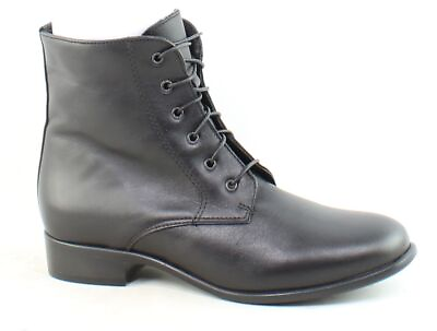 #ad La Canadienne Womens Sue Black Ankle Boots Size 5.5 1498481 $15.09