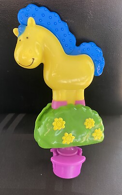 #ad Evenflo Bouncing Barnyard Exersaucer Click HORSE Activity Toy •Replacement Part $9.95