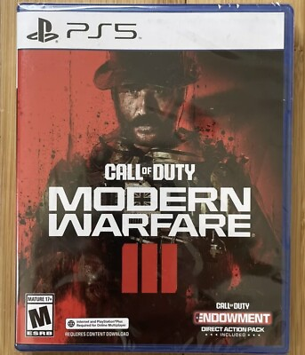 #ad Call of Duty: Modern Warfare 3 Standard Edition Sony PlayStation 5 PS5 SHIP ASAP $32.90