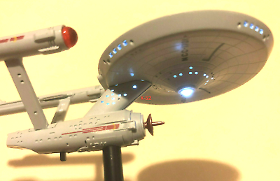 #ad Star Trek light up USS Enterprise NCC 1701 ship classic TOS original series toy $21.37