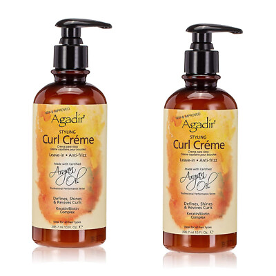 #ad AGADIR Oil Styling Curl Cr?me 10 oz PACK OF 2 $27.29