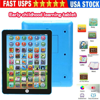 #ad MINI PAD Educational Learning Toys Children Kids TABLET Gift For Girls Boys Baby $9.44