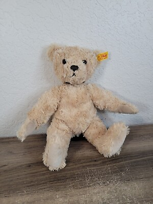 #ad My First Steiff Brown Bear Plush Lovey Sewn Eyes German Doll FAO 664120 $20.09
