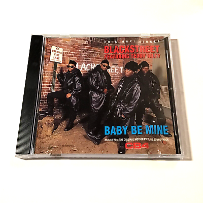 #ad Blackstreet Baby Be Mine CD Maxi Single 1992 Ramp;B Hip Hop $3.18