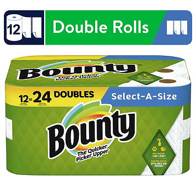 #ad Select a Size Paper Towels 12 Double Rolls White $20.44