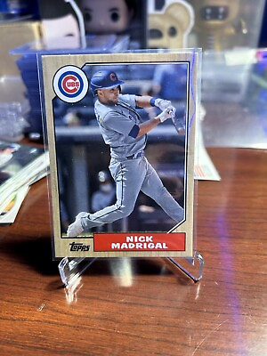 #ad Nick Madrigal Cubs Season Ticket Holder exclusive card $2.00