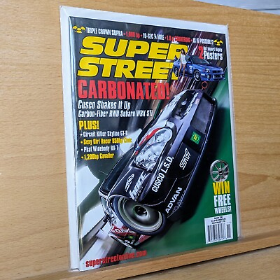 #ad Super Street Magazine November 2003 Carbonated MINT No Label $49.99