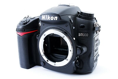 #ad Mint Nikon D7000 16.2 MP Digital SLR Camera Body Black Low Shutter $223.36