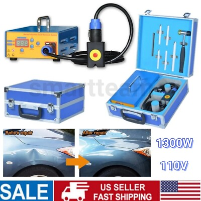 #ad 110V 1380W Car Body Paintless Dent Repair Remover PDR Induction Heater Machine $248.99