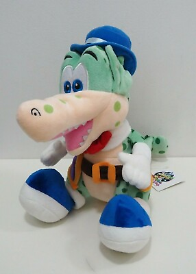 #ad Fantasy Kids Resort Susumu Matsushita Crocodile Plush 11quot; TAG Toy Doll Japan $14.94