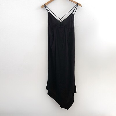 #ad ALLSAINTS V Neck Strappy Long Dress Size 6 $55.00