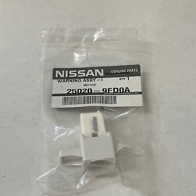 #ad 25020 9FD0A Nissan Warning assy instrument 250209FD0A New Genuine OEM Part $20.69