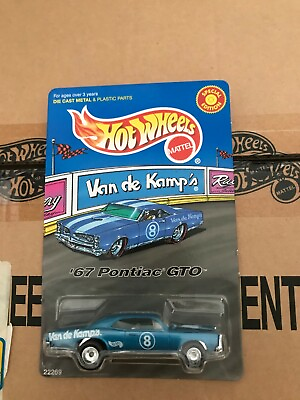 #ad 1998 Hot Wheels ‘67 Pontiac GTO Van de Kamp’s SPECIAL EDITION B21 $13.99