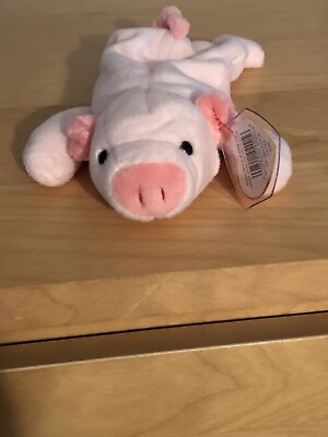 #ad TY Beanie Baby Squealer Pig 1993 $75.00