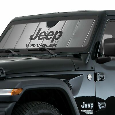 #ad #ad ⭐️⭐️⭐️⭐️⭐️ Jeep Wrangler Sun Shade Sunshade w Strap Authentic New in Box Gift $26.49