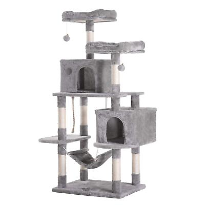 #ad Hey brother Large Multi Level Cat Tree Condo Furniture with Sisal Covered Scr... $118.41