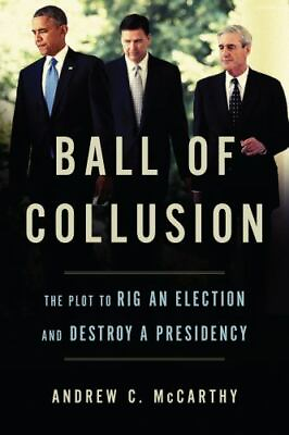 #ad *NEW* Ball of Collusion Andrew McCarthy Hardcover Dust Jacket $12.00