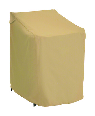 #ad Classic Accessories 58972 Brown Polyester Chair Cover 47 H x 28 W x 36 L in. $28.78