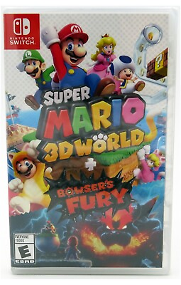 #ad Super Mario 3D World Bowser#x27;s Fury Nintendo Switch In Original Package $43.95