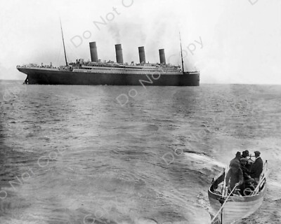 #ad 8x10 RMS Titanic GLOSSY PHOTO photograph picture 1912 ship boat white star line $11.99