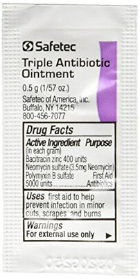 #ad Triple Antibiotic Ointment .5gr Packets Box of 144 $22.59