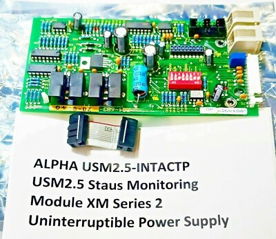 #ad ALPHA USM2.5 INTACTP USM2.5 Status Monitoring Module XM Series 2 UUPS $99.99