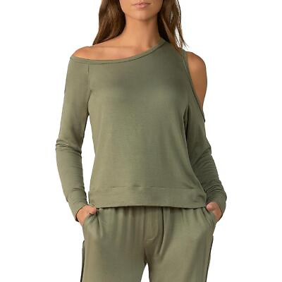 #ad Elan Womens Boatneck One Shoulder Top Pullover Top Shirt BHFO 1185 $8.99