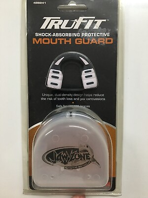 #ad 2 TruFit Shock Absorbing Mouth Guards JAWZONE Youth 12 amp; Under FREE SHIPPING $14.99