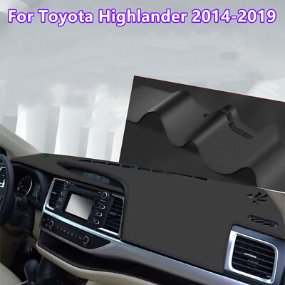 #ad For Toyota Highlander 2014 2019 Leather Dashboard Dash Cover Protector Mat Pad $43.97