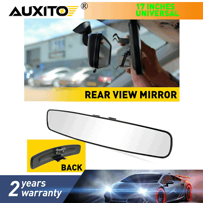 #ad 17quot; Backup Rear Mirror Car Rear View Reverse Night Vision Parking System Set $16.14
