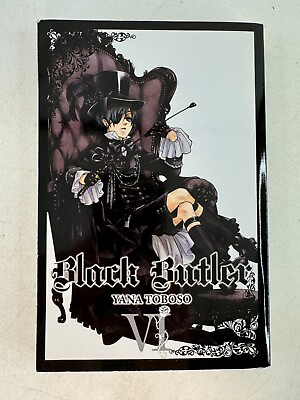 #ad Black Butler Manga Volume 6 English Yana Toboso Yen Press New $4.99