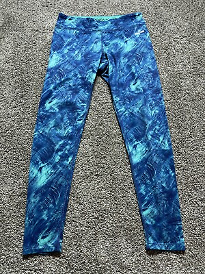 Spalding Athletic Speed Dri Women’s Yoga Pants Leggings Size M Medium Colorful $7.69