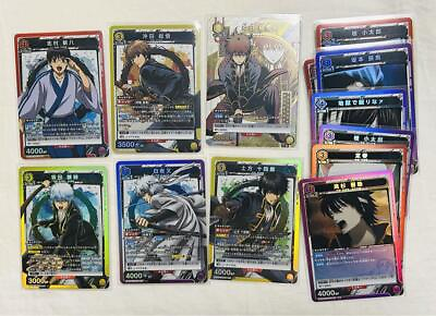 #ad Gintama tcg trading card lot of 14 UNION ARENA Okita Sougo Hijikata Toushirou $89.10