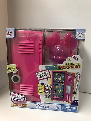 #ad Real Littles Locker amp; Exclusive Mini Mouse Backpack Disney Edition NEW $24.50