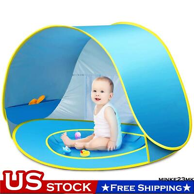 #ad Baby Beach Tent Pool Anti UV Beach Playing Tent Outdoor Waterproof Swimming Pool $45.79