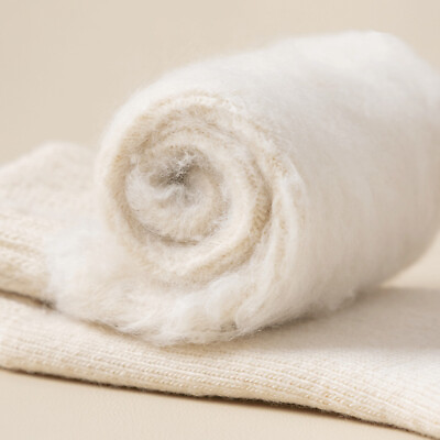 #ad Floor Sock Fleece Soft Wool Bed Sock Socks Thick Winter Warm Thermal Women Snow C $5.59