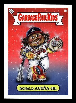 #ad 2023 TOPPS Garbage Pail Kids X MLB SERIES 3 RONALD ACUNA quot;Cquot; NAME VARIATION 9C $19.99