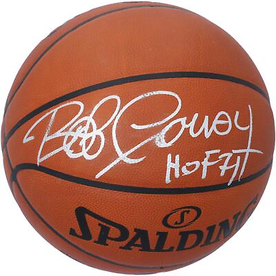 #ad Bob Cousy Boston Celtics Signed Spalding Official Basketball amp; quot;HOF 71quot; Insc $412.49