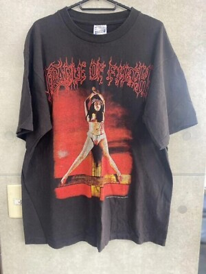 #ad Rare Vintage 1997 Cradle of Filth Desire Me Like Satan Unisex T shirt KH3116 $19.99