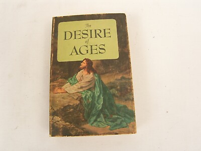 #ad Vintage THE DESIRE OF AGES Ellen G. White 1940 Paperback Life Of Jesus Christ $14.95