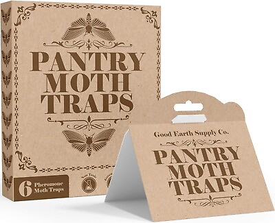 #ad 6 Pack Premium Pantry Moth Traps Eco Friendly with Pheromone Attractants $9.99