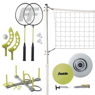 #ad #ad Franklin Sports Fun 5 Outdoor Games Combo Set for Beach Backyard $38.50