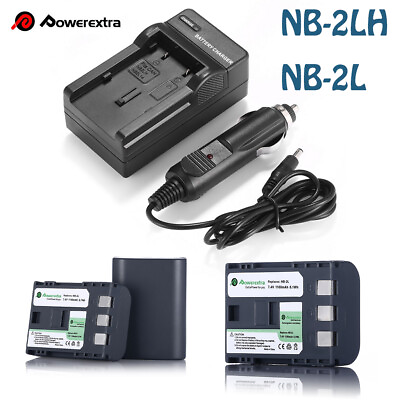 #ad NB 2LH NB 2L Battery Charger For Canon EOS Rebel XT XTi G7 G9 350D 400D DC420 $8.79