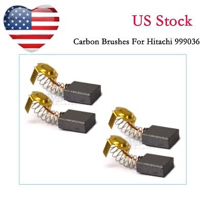 #ad 2 pair Carbon Brushes For Hitachi 999036 Sander G 20C C 12 HV 14 7 x 15 x19.9 mm $6.66